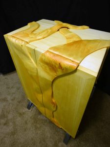 Huon Pine Wine Cabinet